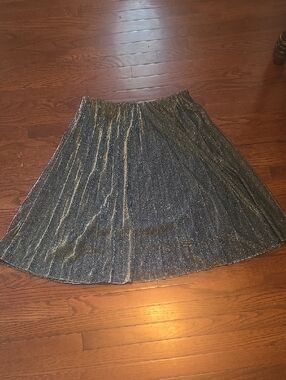 Worthington Metallic Circle  Skirt